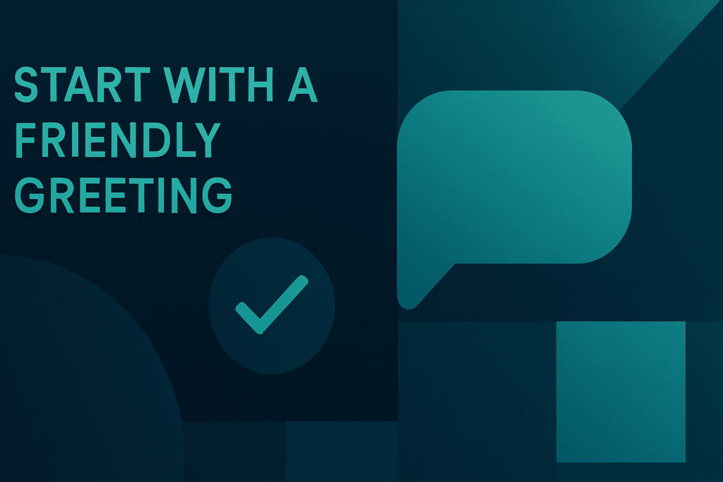 Shield with speech-bubble—safe, trustworthy messaging.