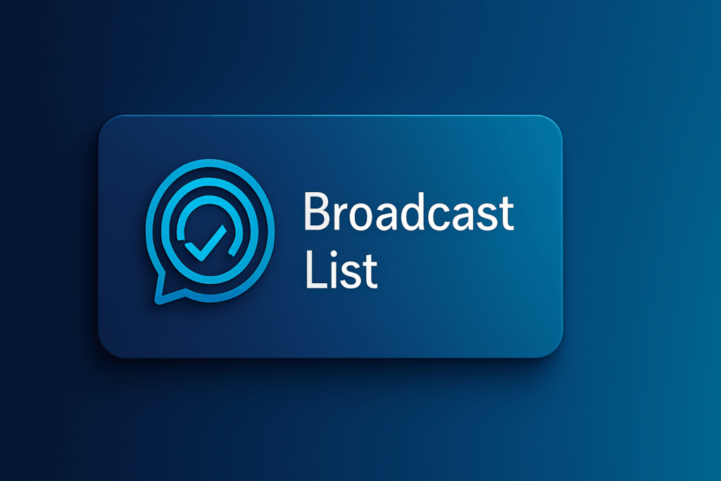 Green lock icon indicating broadcast safeguards—message only consented recipients and verify delivery.