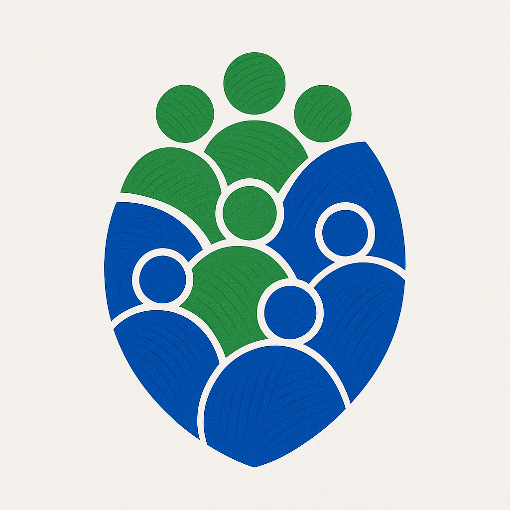 How to Start Small and Smart Seed-like cluster of customer icons in green blue