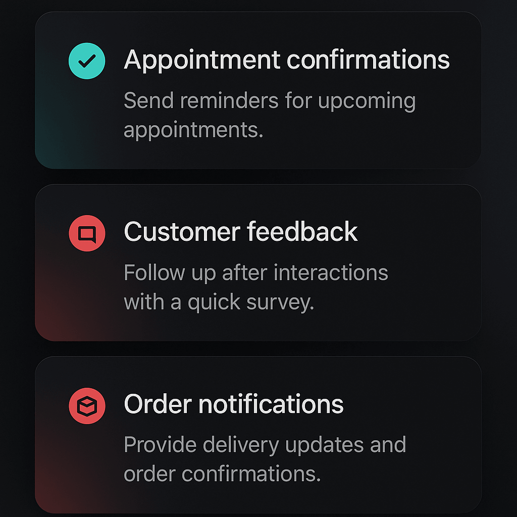 Three stacked cards representing simple start methods